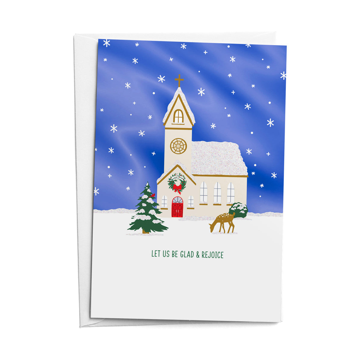 Let Us Be Glad and Rejoice - 18 Christmas Boxed Cards - The Christian Gift Company