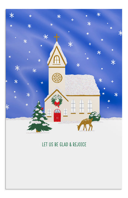 Let Us Be Glad and Rejoice - 18 Christmas Boxed Cards - The Christian Gift Company