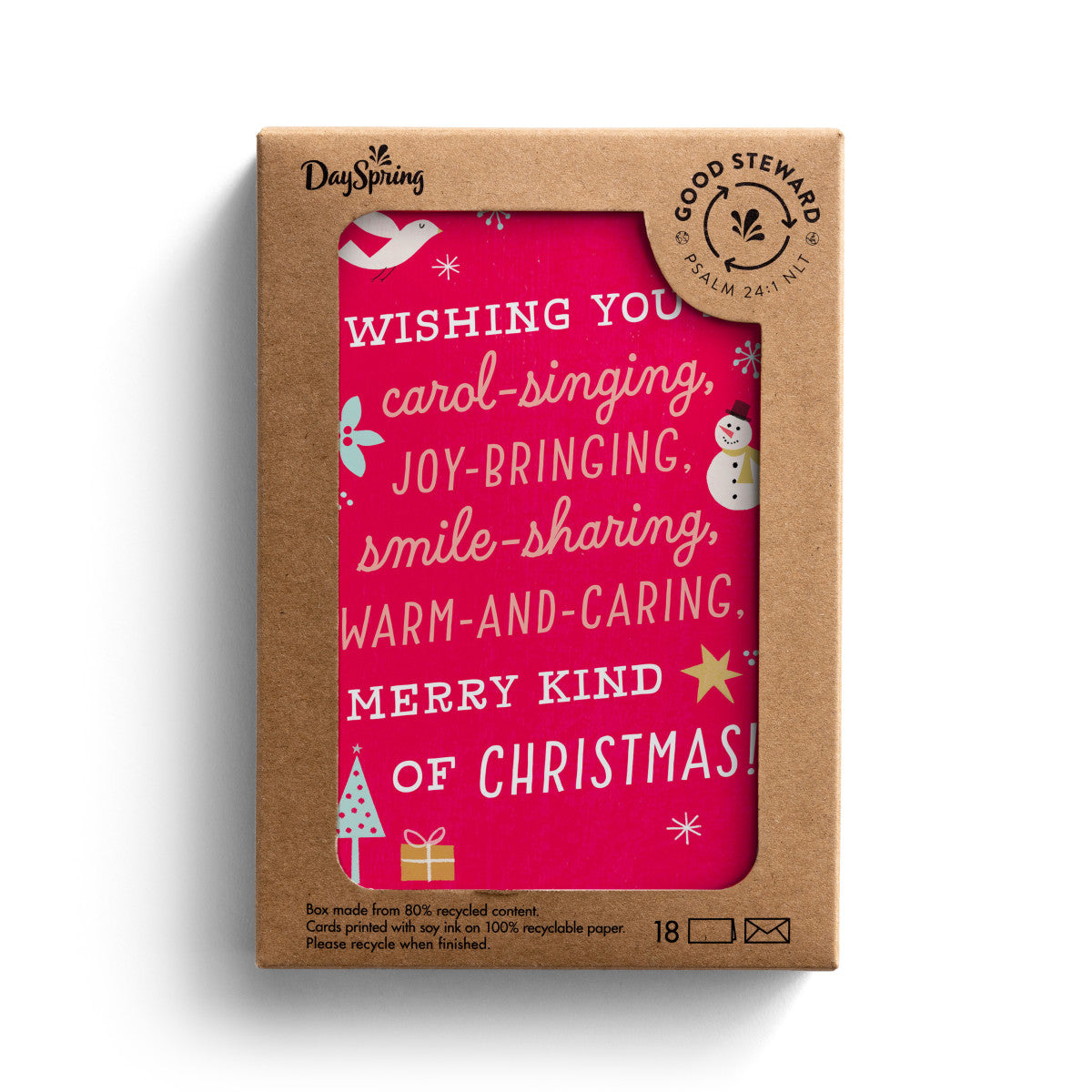 Carol Singing - 18 Christmas Boxed Cards - The Christian Gift Company