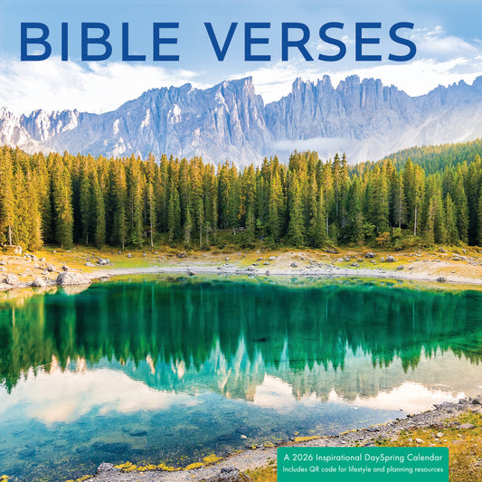 Bible Verses Mixed - 2026 Inspirational Wall Calendar - The Christian Gift Company