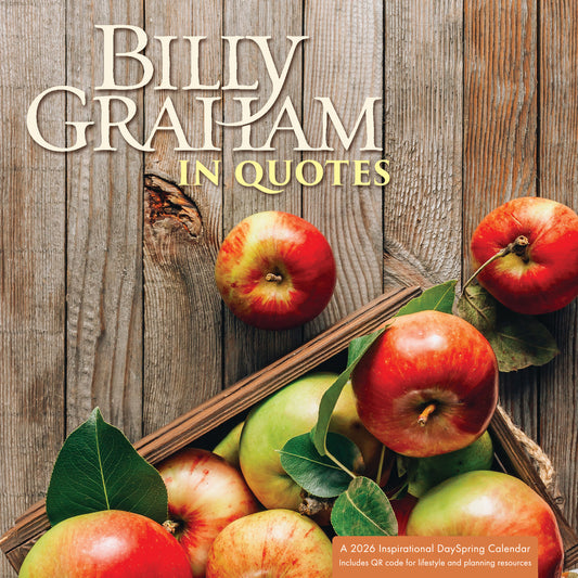 Billy Graham in Quotes 2026 Inspirational Wall Calendar - The Christian Gift Company