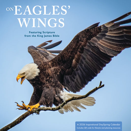 On Eagles' Wings 2026 Inspirational Wall Calendar - The Christian Gift Company