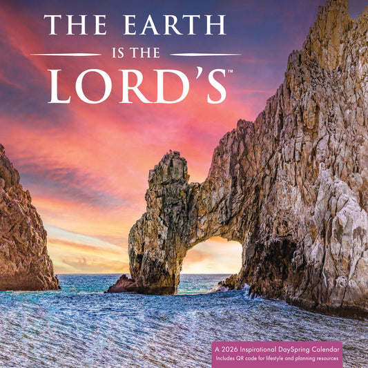 The Earth is The Lord’s: 2026 Inspirational Wall Calendar - The Christian Gift Company