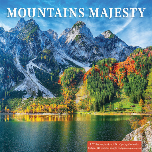 Mountains Majesty 2026 Inspirational Wall Calendar - The Christian Gift Company