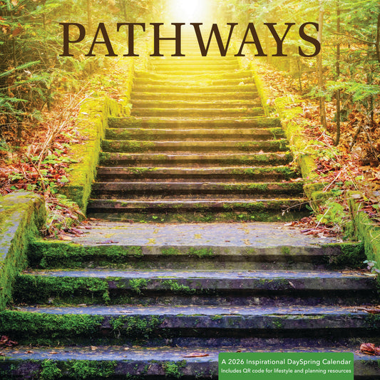 Pathways 2026 Inspirational Wall Calendar - The Christian Gift Company