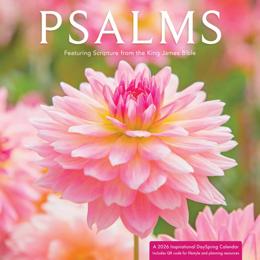 Psalms KJV 2026 Inspirational Wall Calendar - The Christian Gift Company