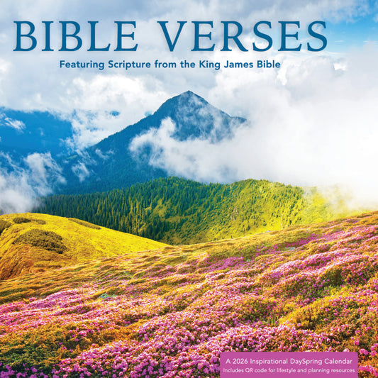 Bible Verses 2026 Mini Inspirational Wall Calendar - The Christian Gift Company