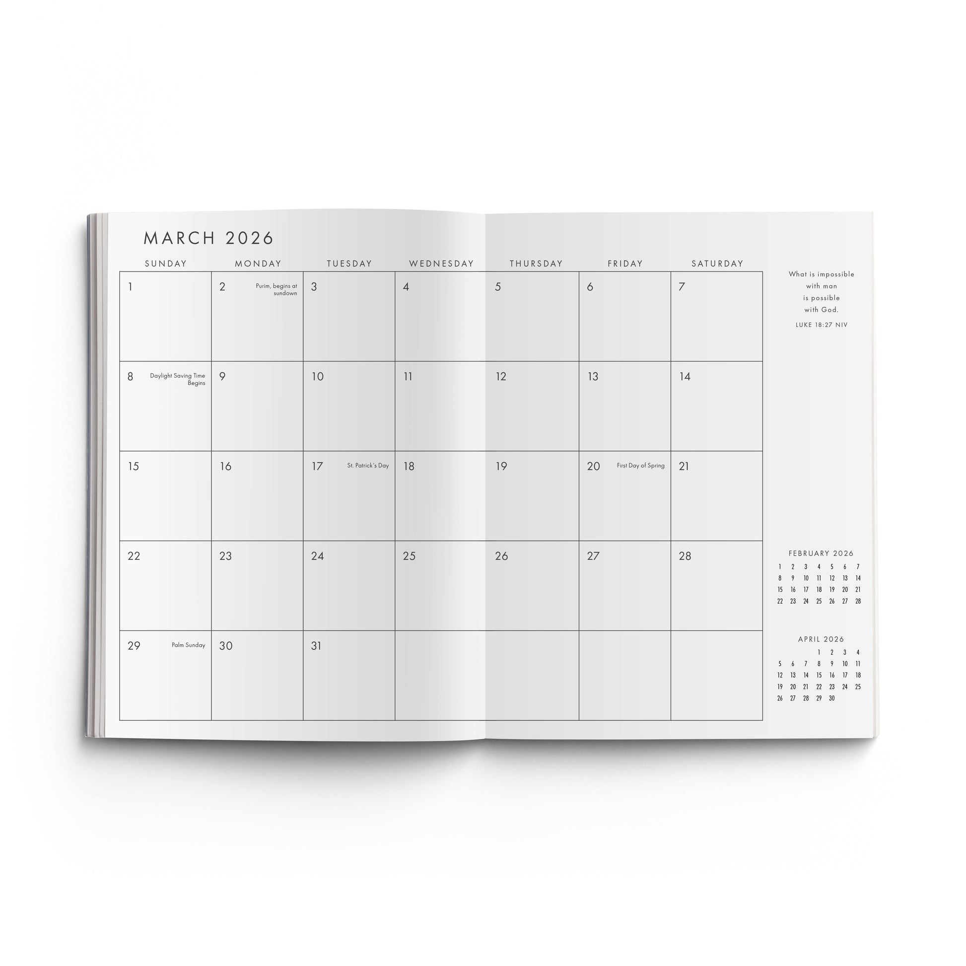 We Dream 2026 16-Month Inspirational Planner - The Christian Gift Company