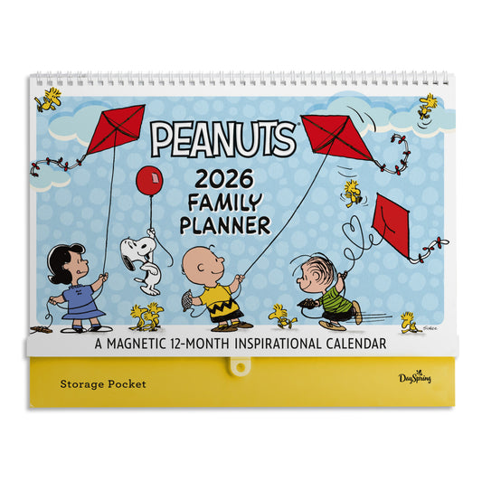 Peanuts® 2026 Inspirational Family Planner - The Christian Gift Company