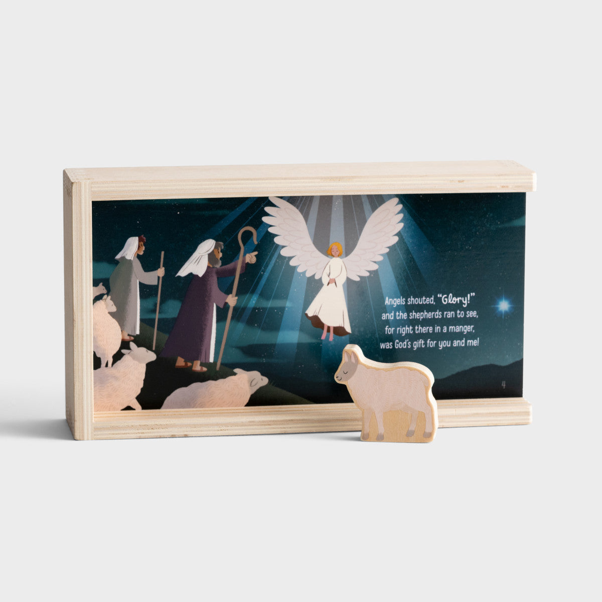 Jesus Is Born - Biblebox Nativity Set - The Christian Gift Company