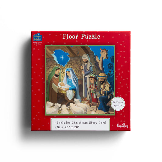 The Christmas Story - Floor Puzzle - The Christian Gift Company