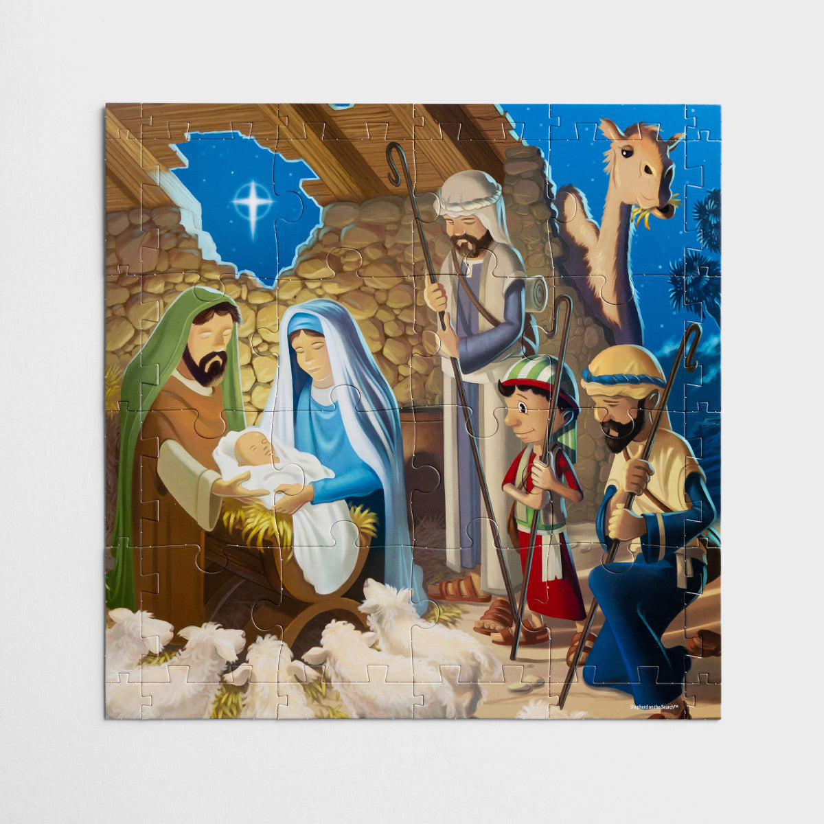 The Christmas Story - Floor Puzzle - The Christian Gift Company