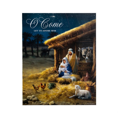 O Come Let Us Adore Him - 1,000 Piece Puzzle - The Christian Gift Company