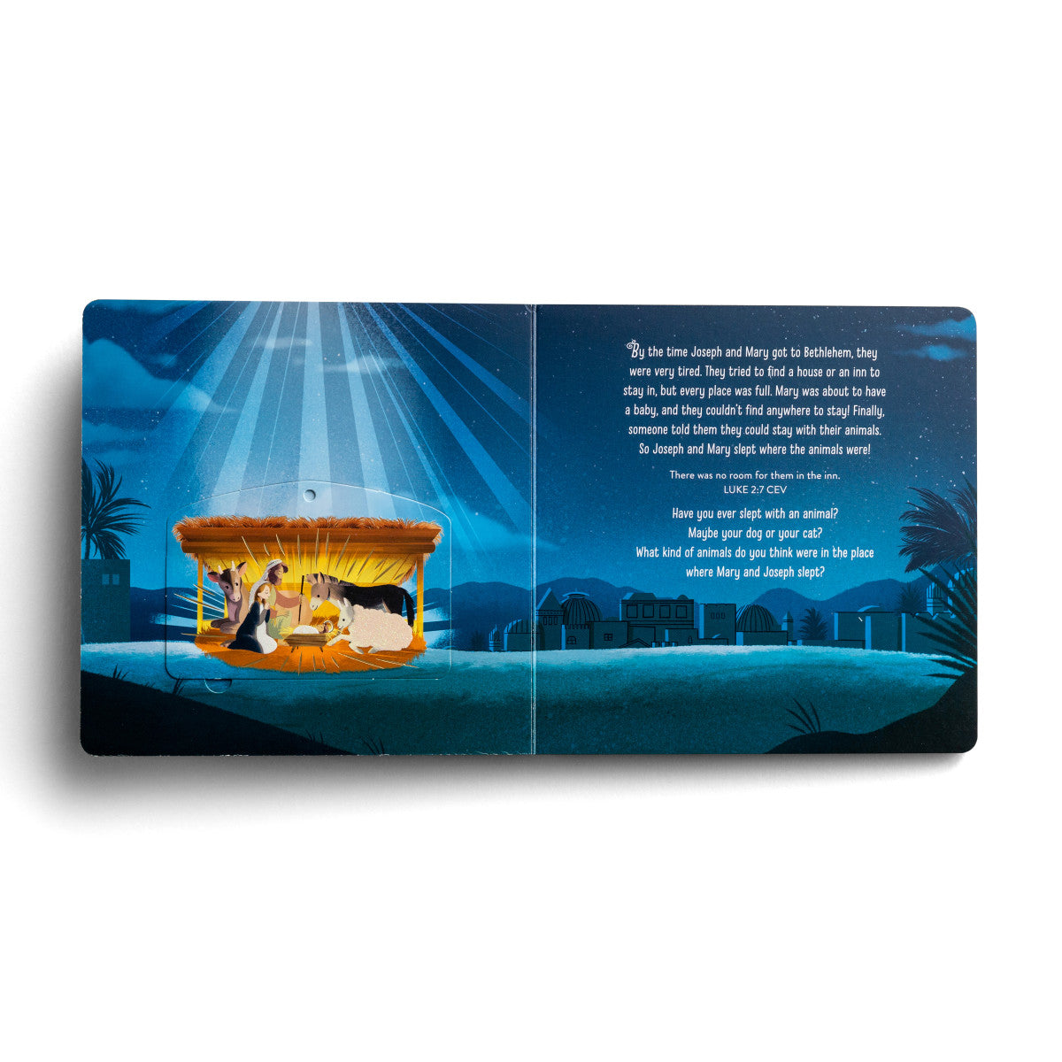 Jesus is Born - Nativity Ornament Book - The Christian Gift Company