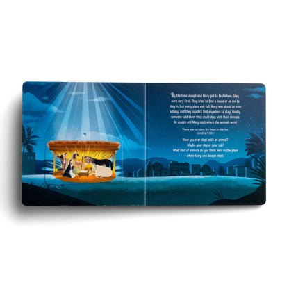 Jesus is Born - Nativity Ornament Book - The Christian Gift Company