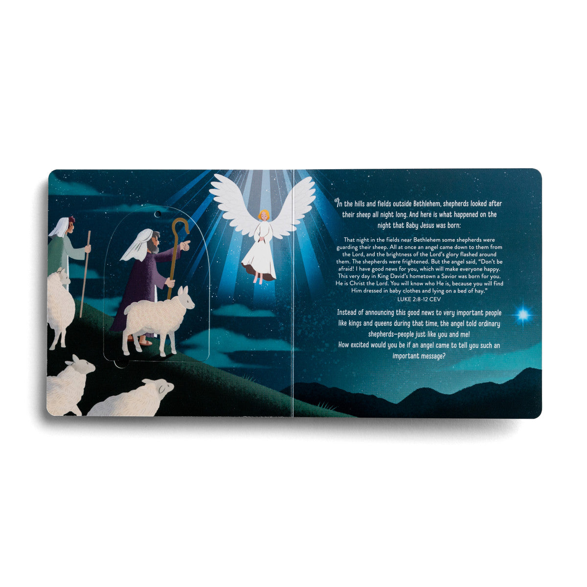 Jesus is Born - Nativity Ornament Book - The Christian Gift Company