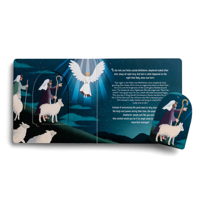 Jesus is Born - Nativity Ornament Book - The Christian Gift Company