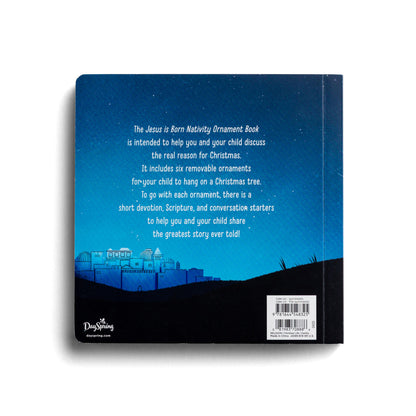 Jesus is Born - Nativity Ornament Book - The Christian Gift Company