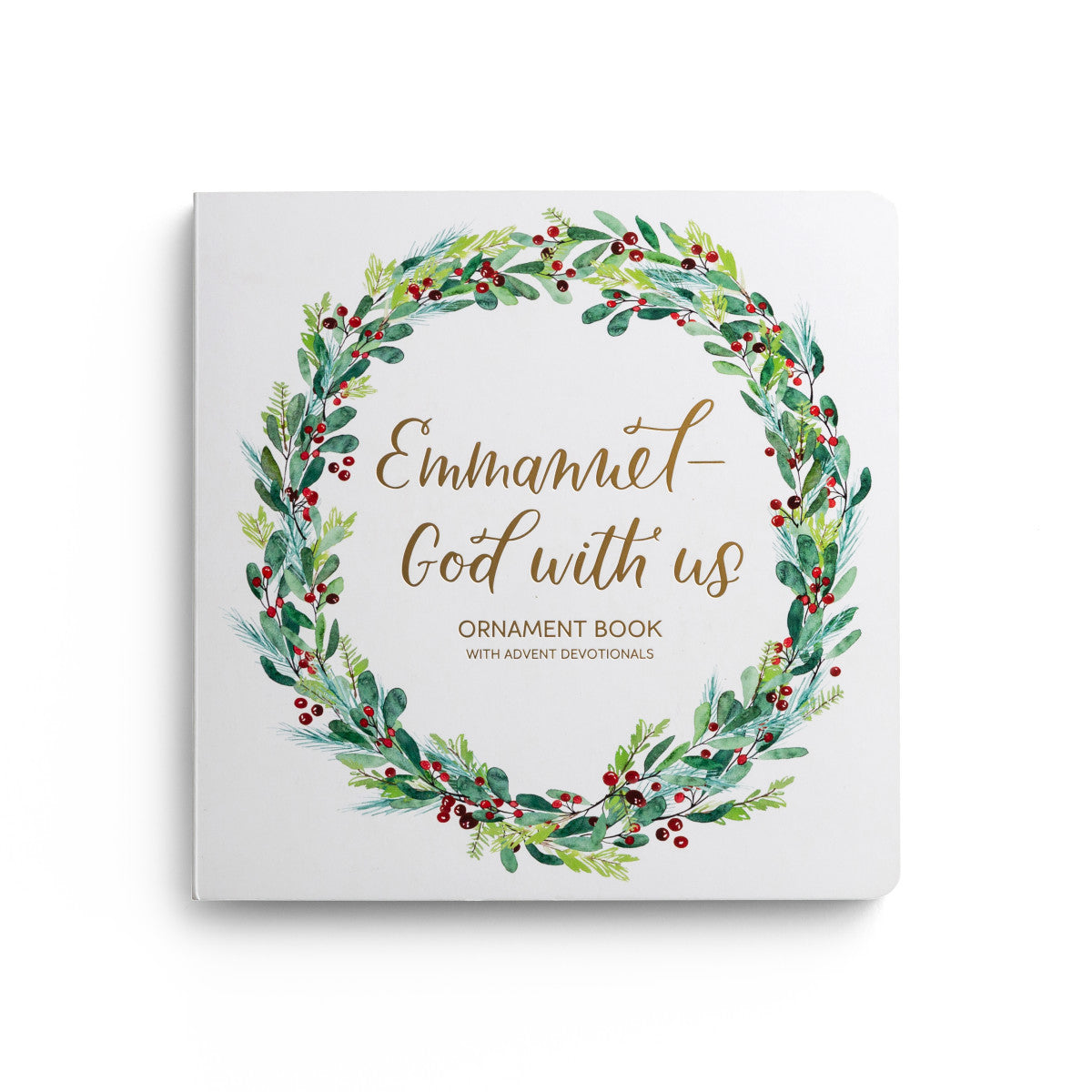 Emmanuel, God With Us - Ornament Book with Advent Devotionals - The Christian Gift Company