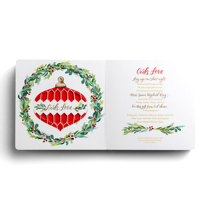 Emmanuel, God With Us - Ornament Book with Advent Devotionals - The Christian Gift Company