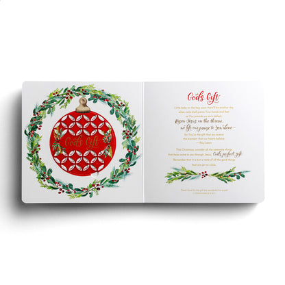 Emmanuel, God With Us - Ornament Book with Advent Devotionals - The Christian Gift Company