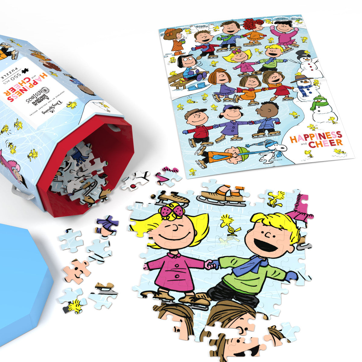 Peanuts® - Happiness and Cheer - 550 Piece Puzzle - The Christian Gift Company