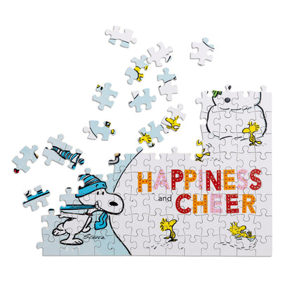 Peanuts® - Happiness and Cheer - 550 Piece Puzzle - The Christian Gift Company