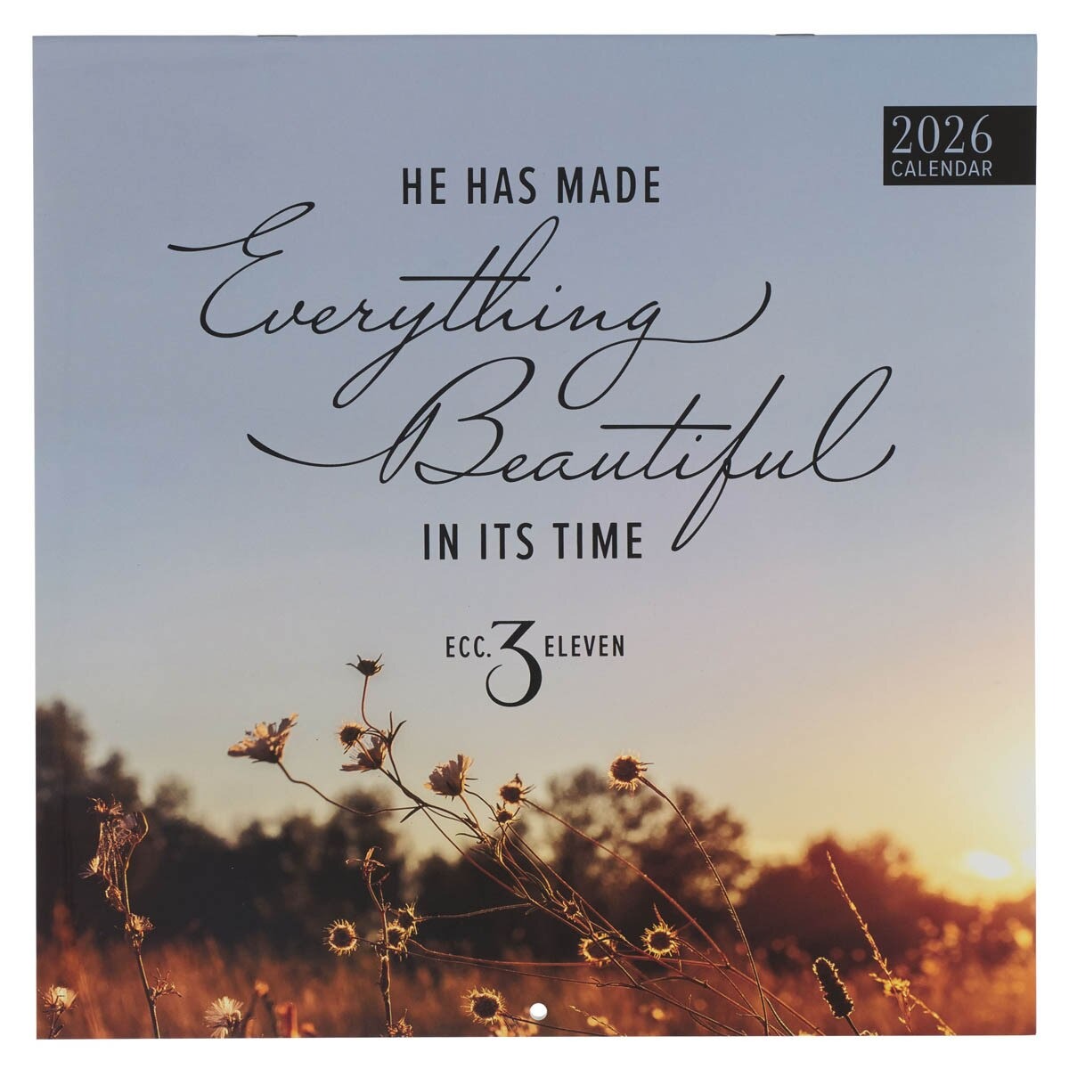 2026 Everything Beautiful Large Wall Calendar - The Christian Gift Company