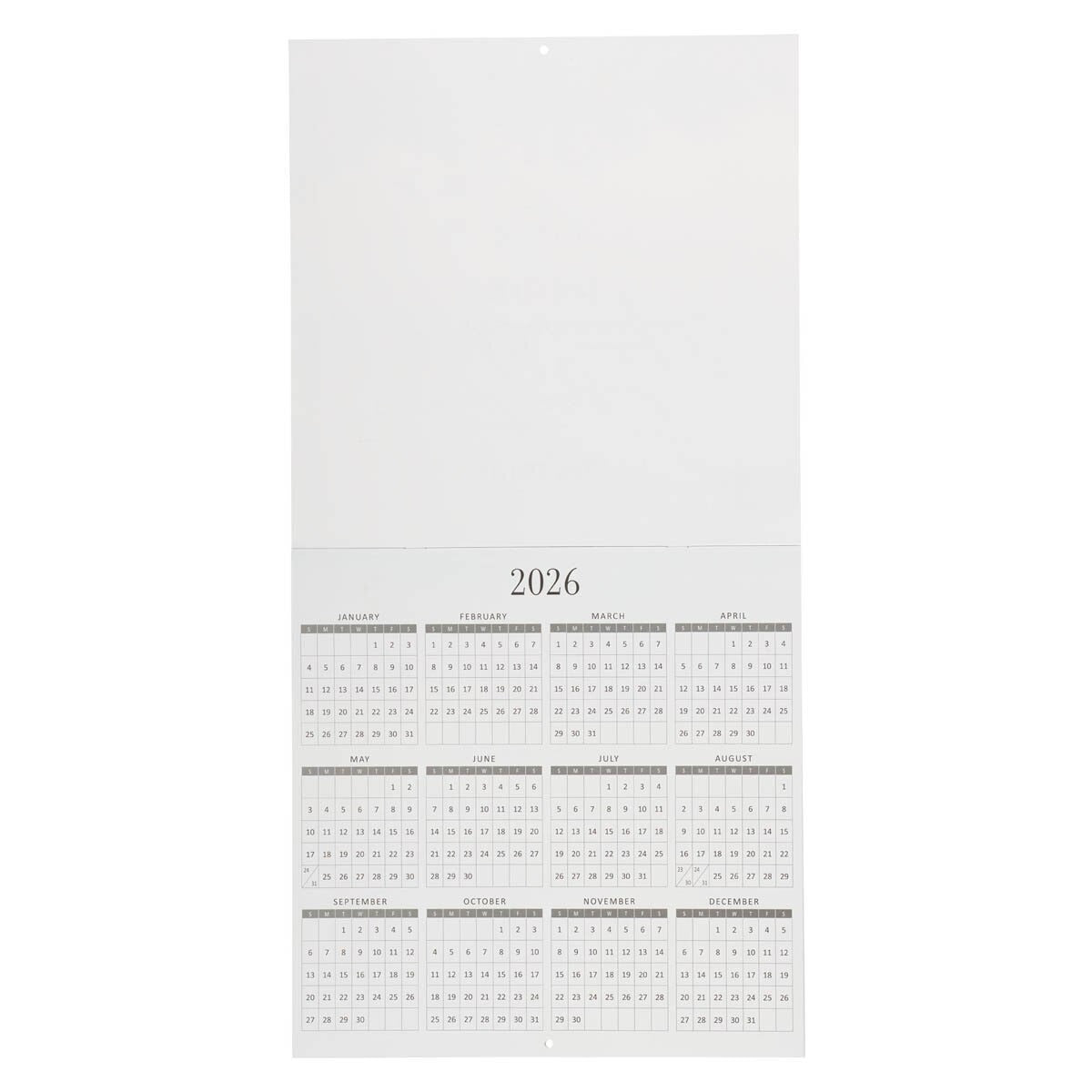 2026 Everything Beautiful Large Wall Calendar - The Christian Gift Company