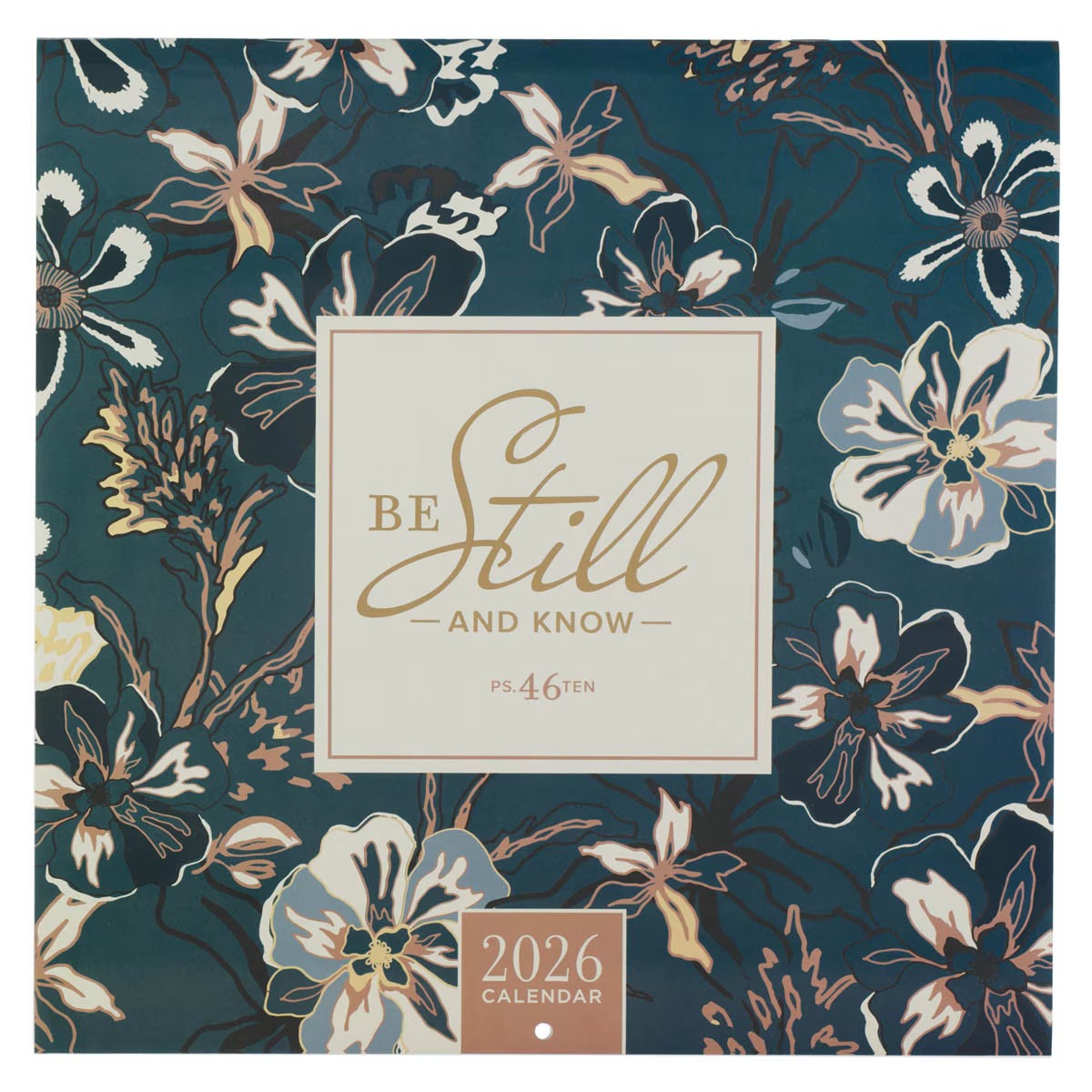 2026 Be Still and Know Large Wall Calendar - Psalm 46:10 - The Christian Gift Company
