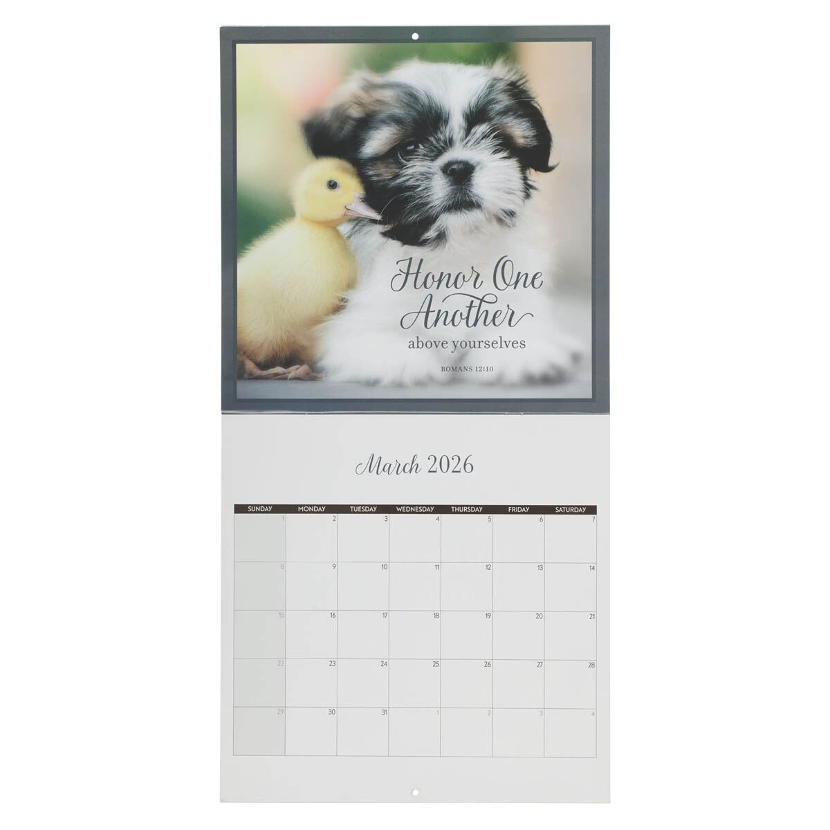 2026 Encourage Each Other Large Wall Calendar - 1 Thessalonians 5:11 - The Christian Gift Company