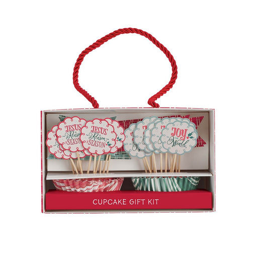 Jesus is the Reason for the Season Cupcake Wrapper Set - The Christian Gift Company