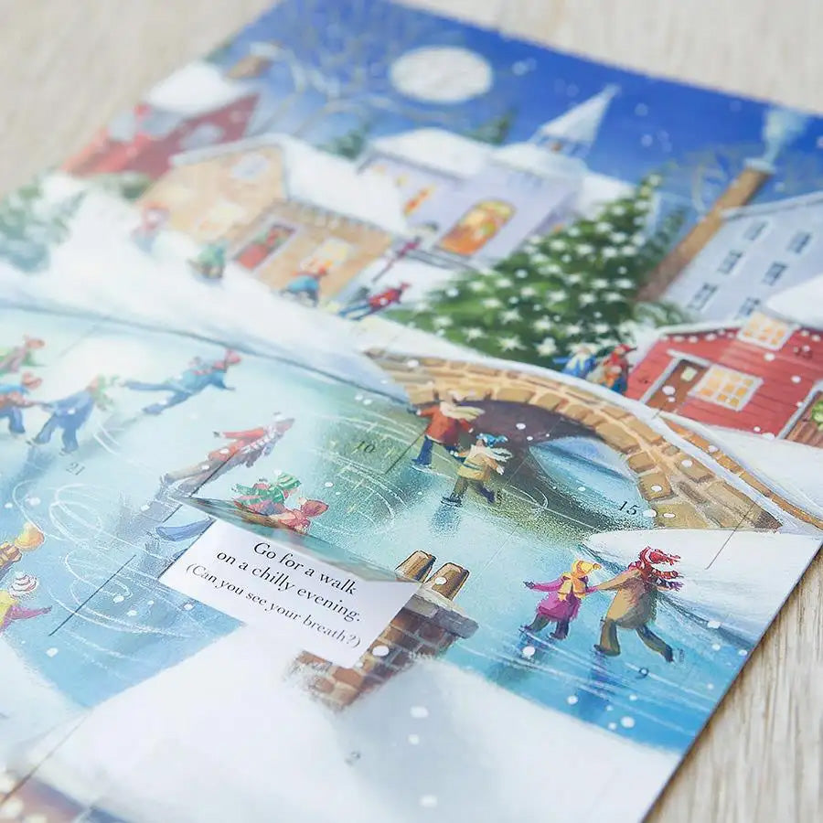 Ice Skating Fun - Advent Calendar - The Christian Gift Company