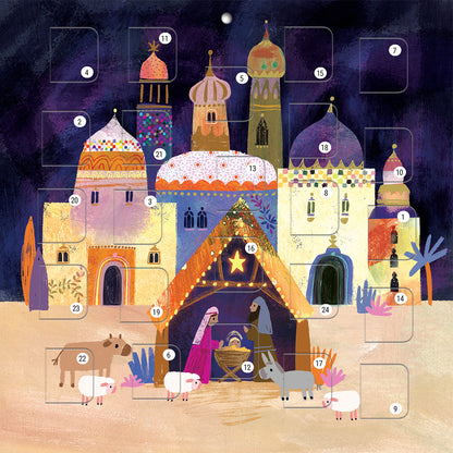 Christmas Story Square Advent Calendar - Nativity