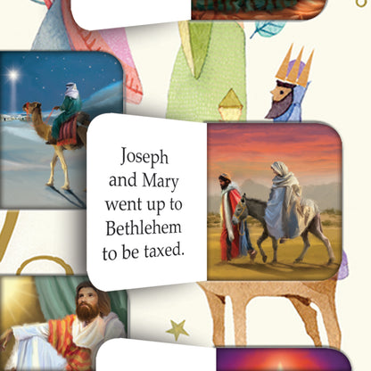 Christmas Story Square Advent Calendar - The Story Of Christmas