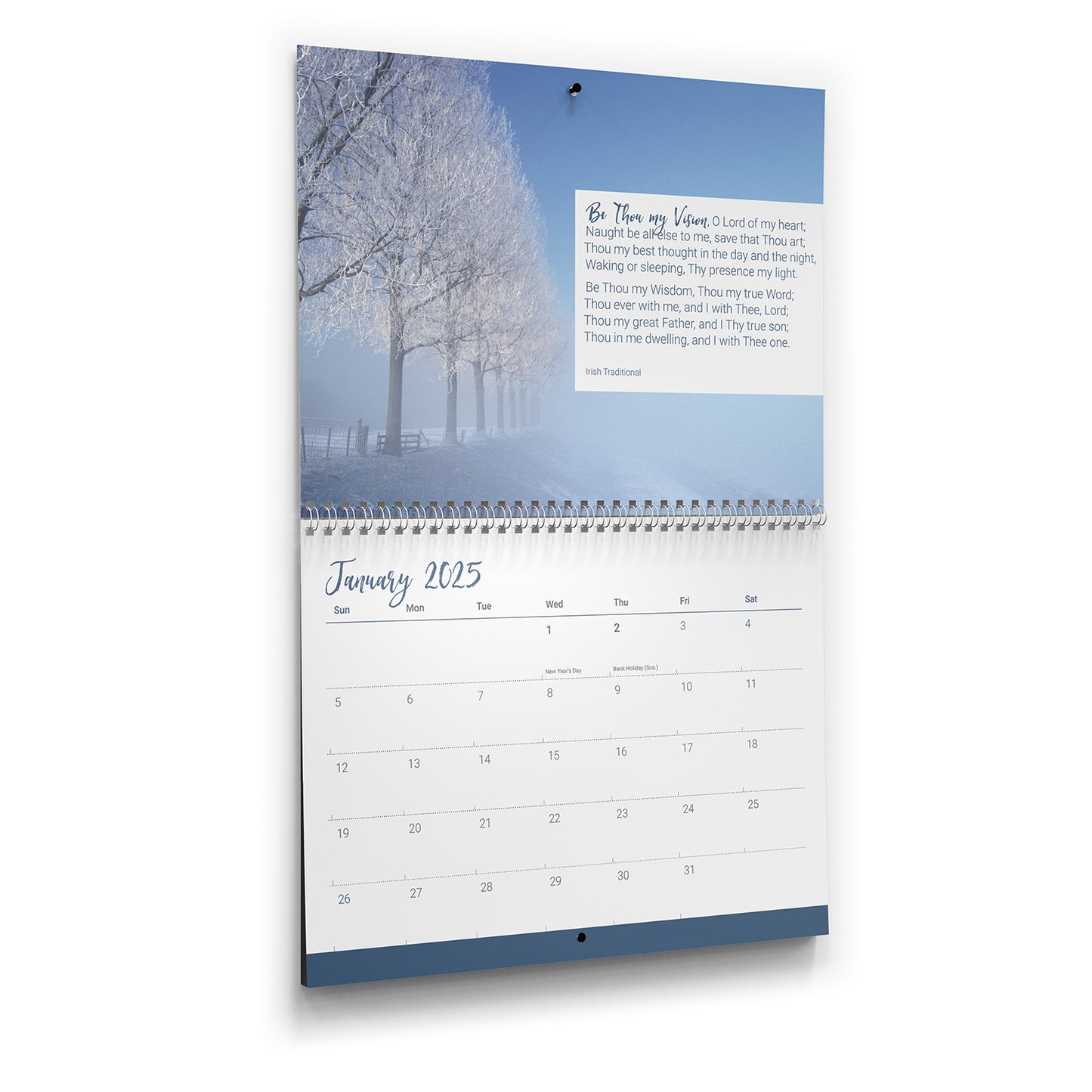 2025 Wall Calendar: Favourite Hymns