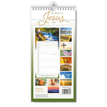 Words of Jesus Wall Calendar 2027