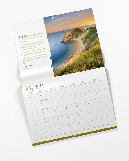 Favourite Psalms Mini Wall Calendar 2027