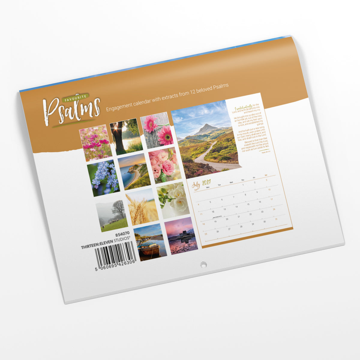 Favourite Psalms Mini Wall Calendar 2027