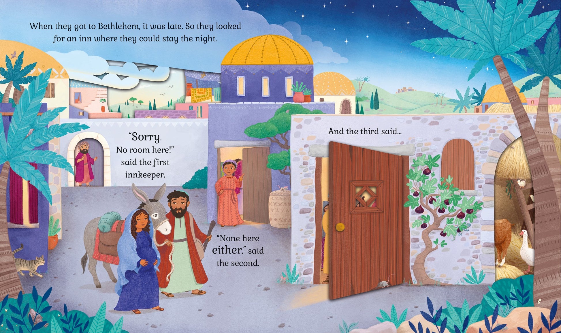 Peep Inside The Nativity (Board Book) - The Christian Gift Company