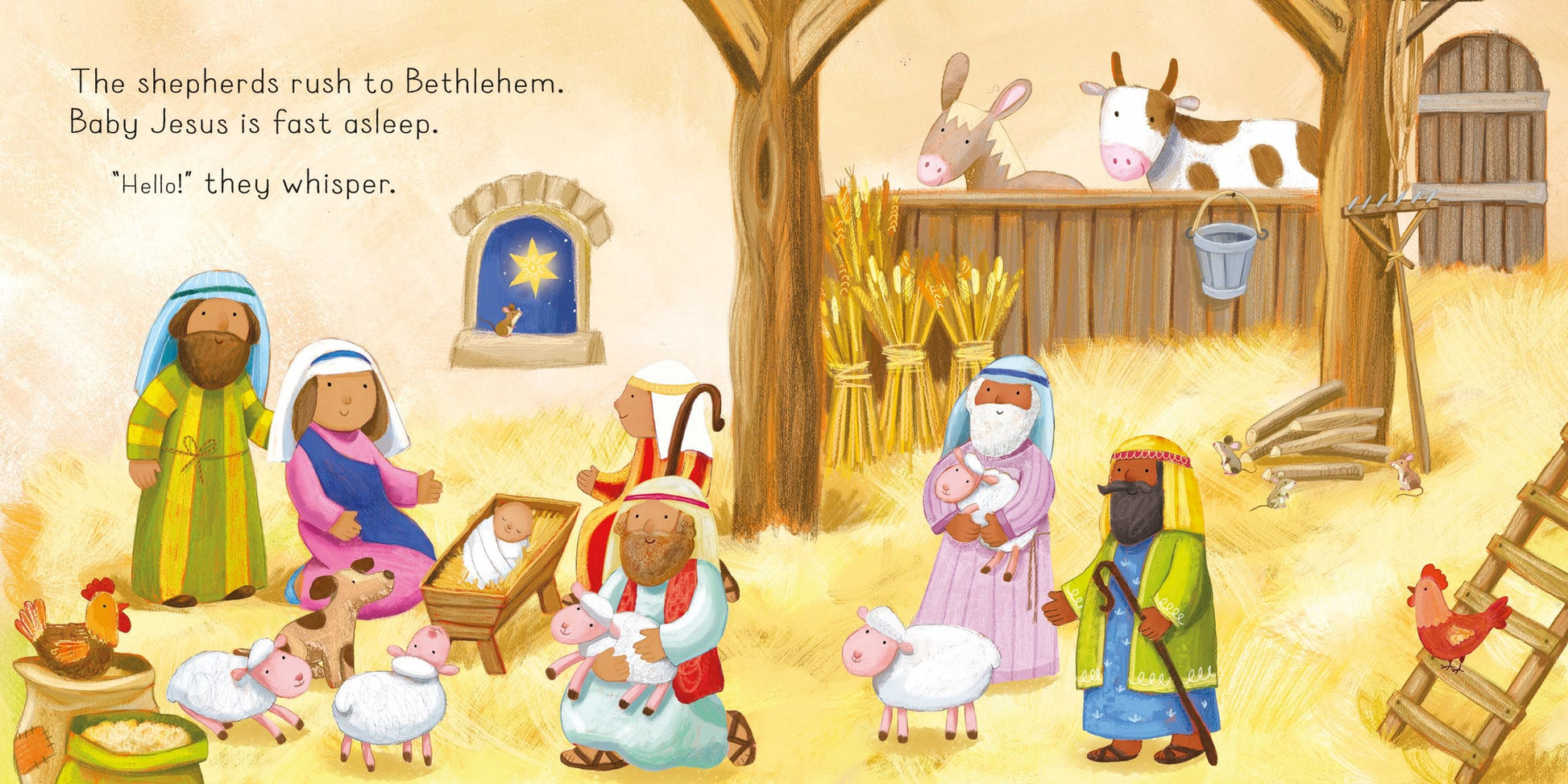 The Nativity (Board Book) - The Christian Gift Company