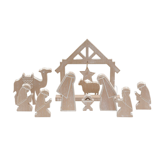 Children's 10-Piece Nativity Set - The Christian Gift Company