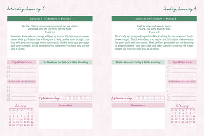 Read Through the Bible in a Year Planner: 2026 Edition