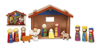 Nativity - Childrens Wood Set