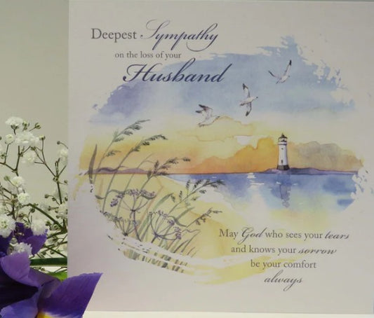 Husband Lighthouse Sympathy - The Christian Gift Company