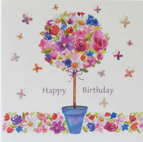 Birthday Topiary Card - The Christian Gift Company