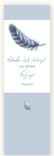 Under His Wings Bookmark - The Christian Gift Company