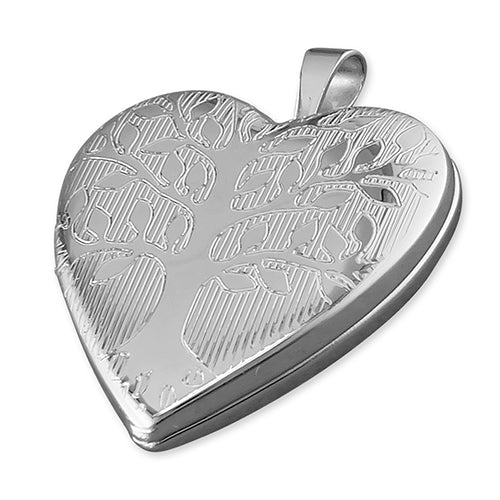 Tree Of Life Heart Shaped Locket - The Christian Gift Company
