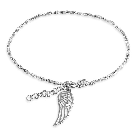 Angel Wing Anklet - The Christian Gift Company