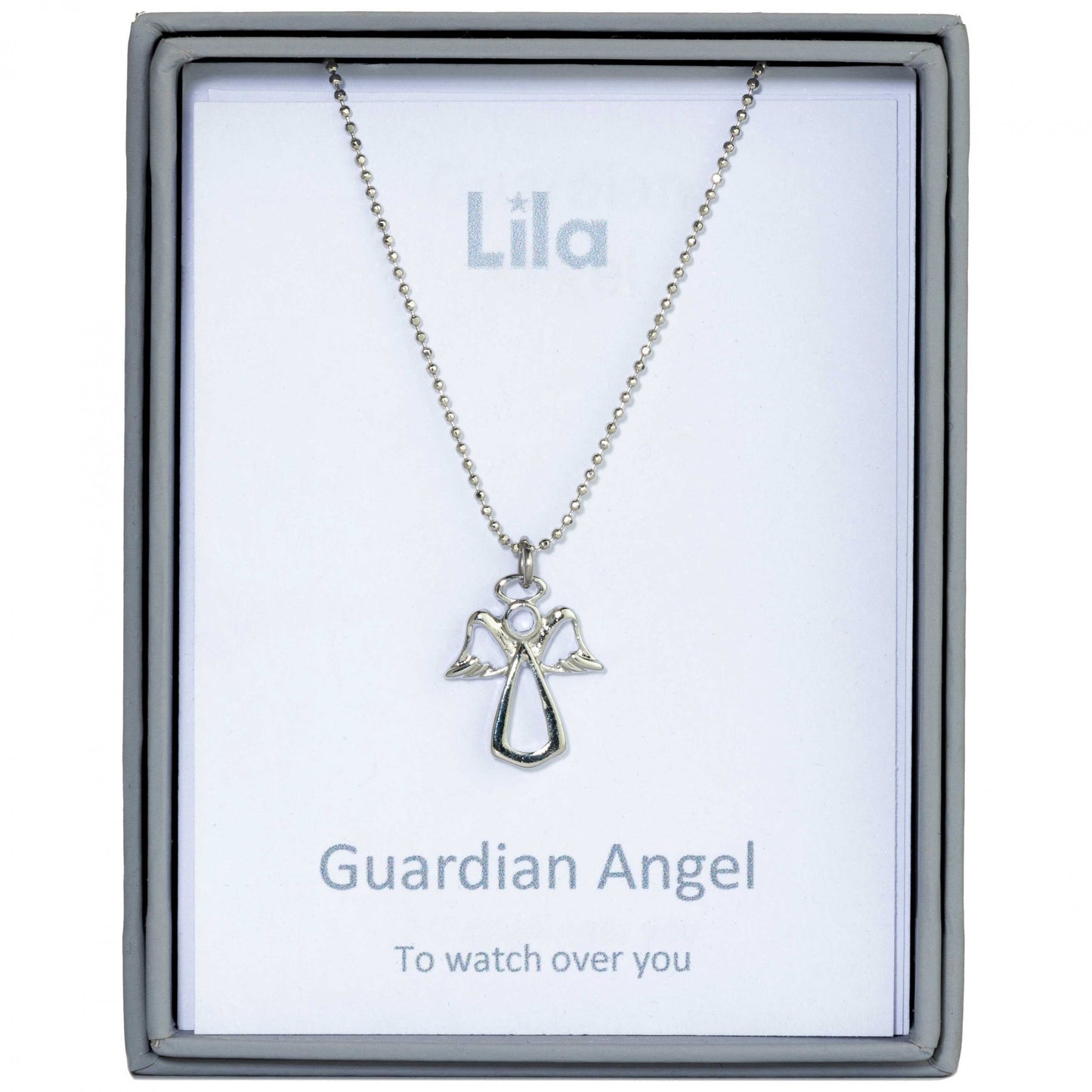 Guardian Angel Sentiment Pendant Necklace - The Christian Gift Company